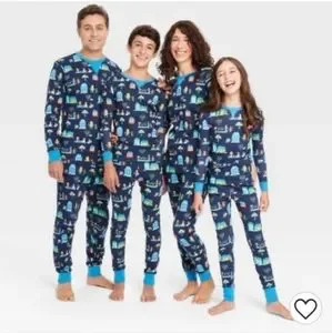 Target Intimates Sleepwear Womens Hanukkah Lions Print Matching Family Pajama 2 Piece Set 0 Cotton Nwt Poshmark